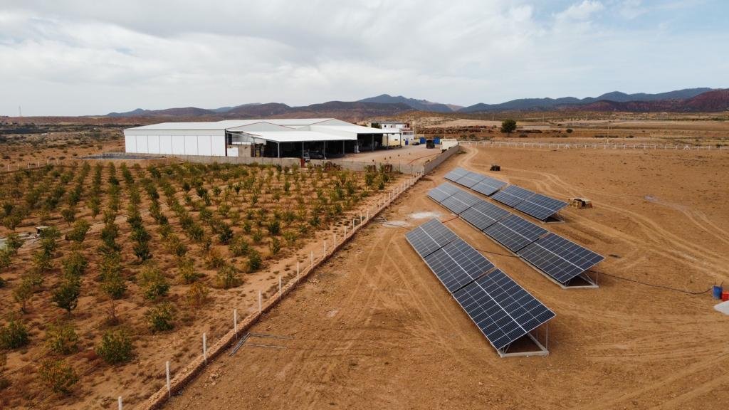 Centrale solaire au sol